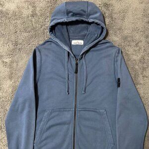 Stone island zip hoodie